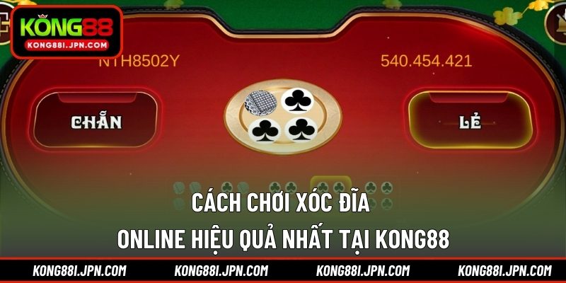 Cách chơi Xóc Đĩa online