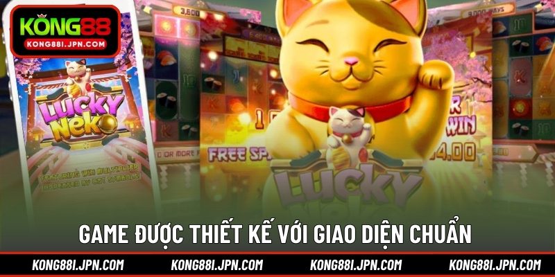 Game được thiết kế với giao diện chuẩn 