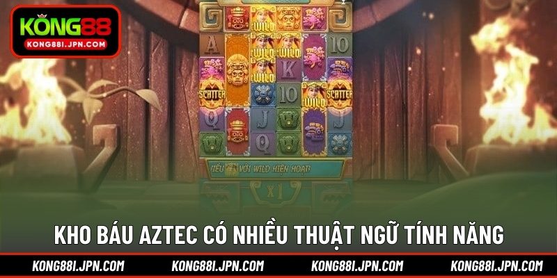 Kho Báu Aztec có nhiều thuật ngữ tính năng