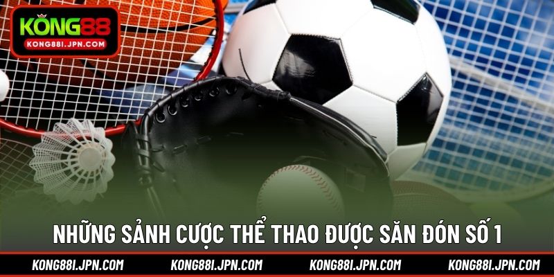 Những sảnh cược Thể thao được săn đón số 1